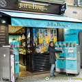 Jeff de Bruges - a chocolate franchise on rue Montorgueil